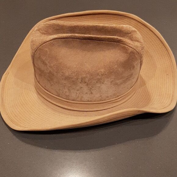 Resistol Vintage Western Self-Conforming Suede Cowboy Hat main image 10